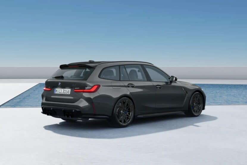BMW M3 Touring Dravit Grey Gets Yellow Daytime Running Lights