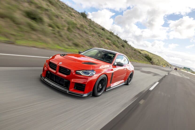 BMW M2 With Vorsteiner Body Kit Looks Imposing On The Road