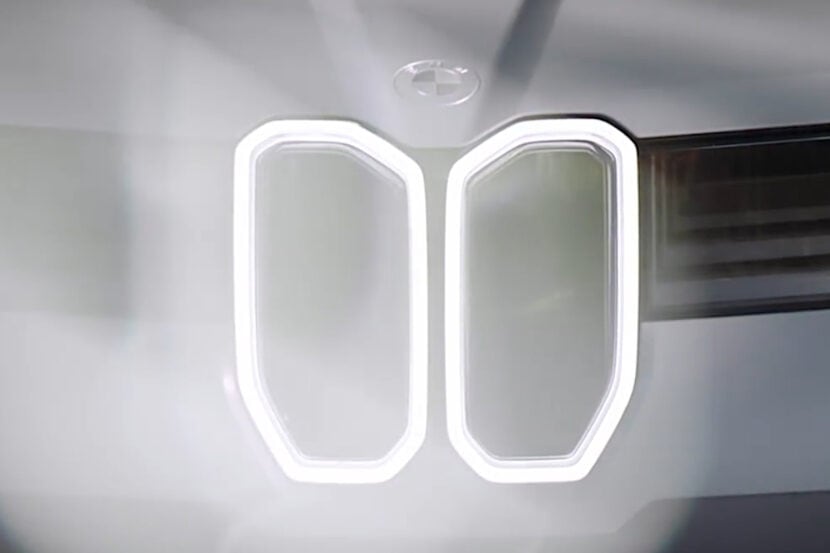 BMW Vision Neue Klasse X Final Teaser Shows Retro-Styled Grille