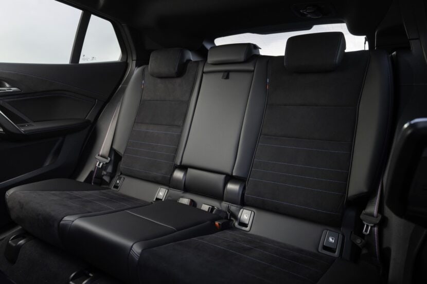 BMW X2 rear bench