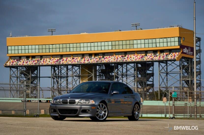 E46 BMW M3 in grey