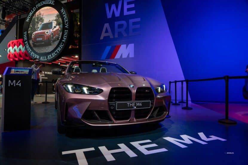 Beijing 2024: New BMW M4 Convertible Facelift in Velvet Orchird
