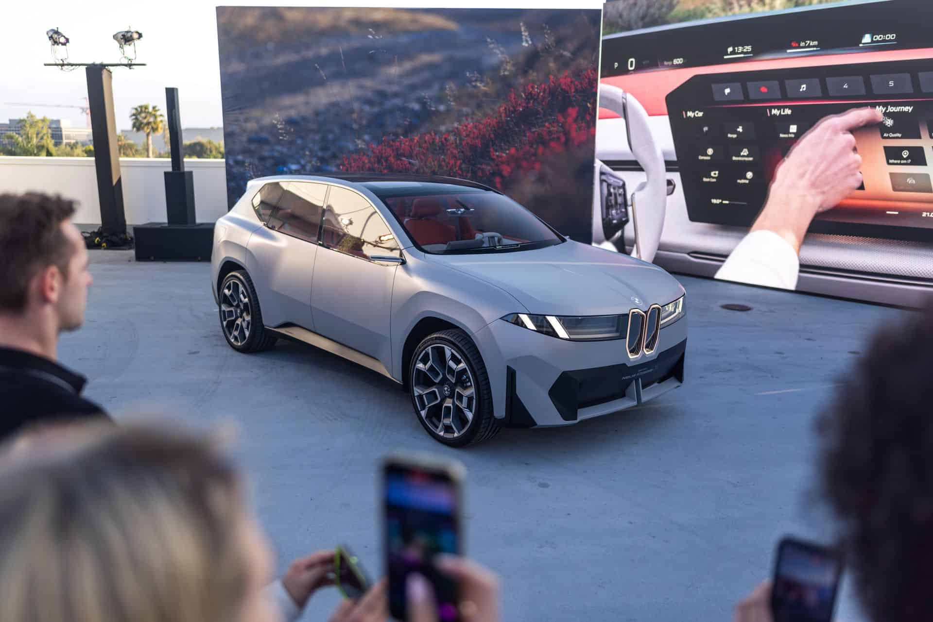 BMW Vision Neue Klasse X presentation in Los Angeles