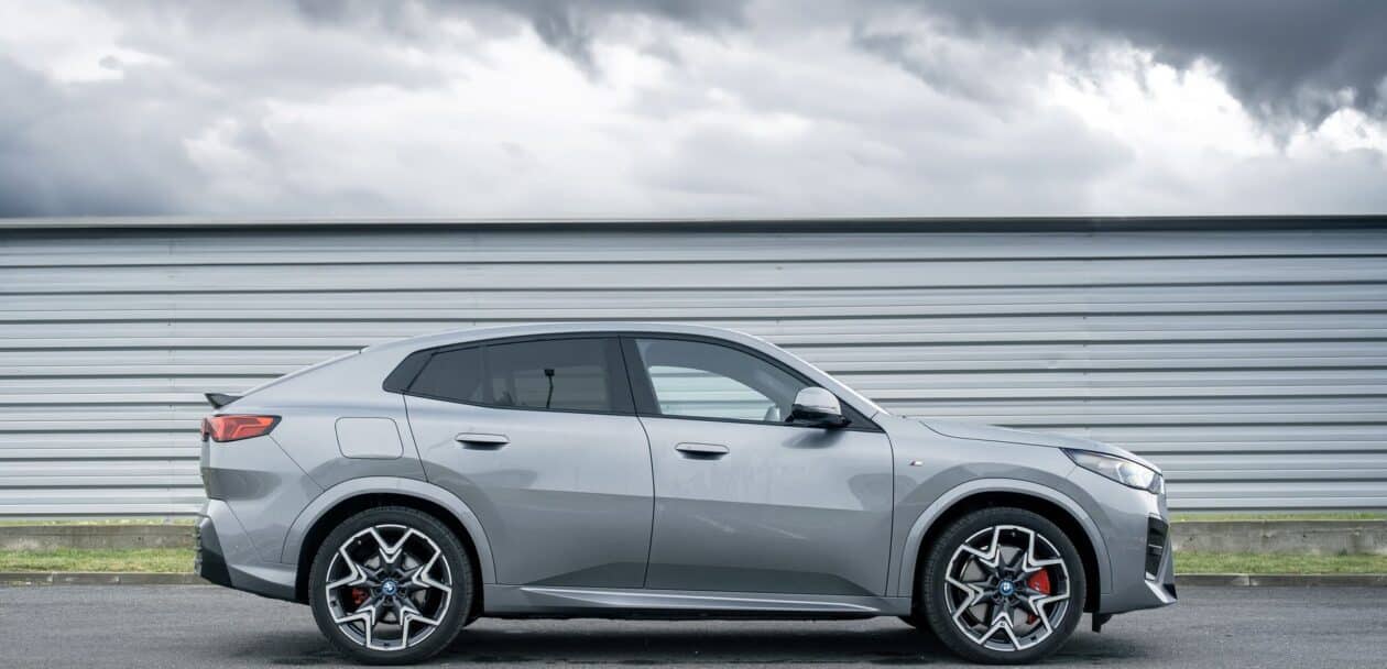 Side view of the BMW iX2