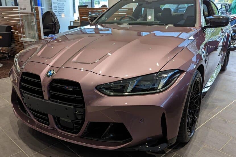 2025 BMW M4 Coupe Stuns With Velvet Orchid Individual Paint