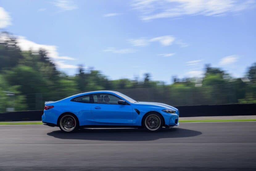 2025 BMW M4 CS in Riviera Blue