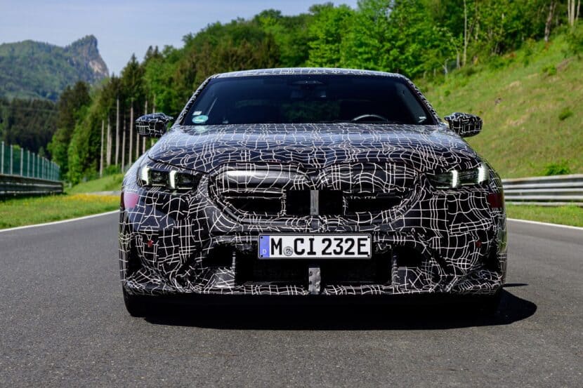 BWM M5 Generations Parade At Le Mans, Led By The G90