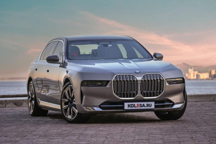 BMW 7 Series, X7, And XM Renderings Get Rid Of Split Headlights