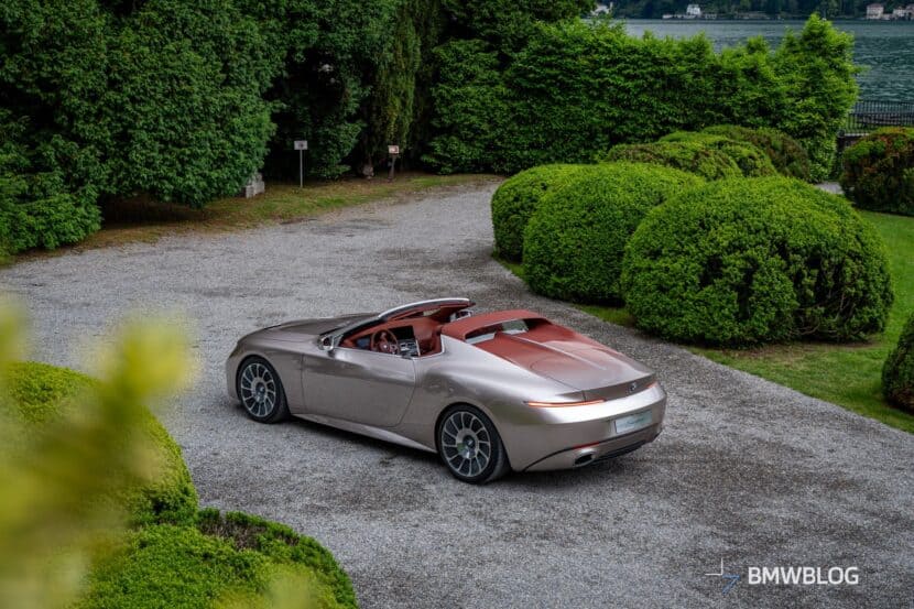 BMW Skytop filmed at Villa Erba