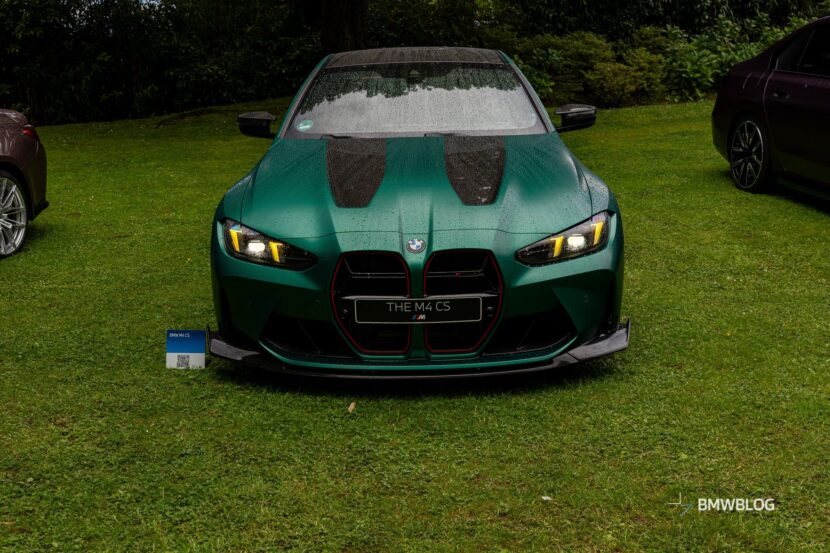 BMW M4 CS In Frozen Isle Of Man Green Looks Evil At Villa d’Este