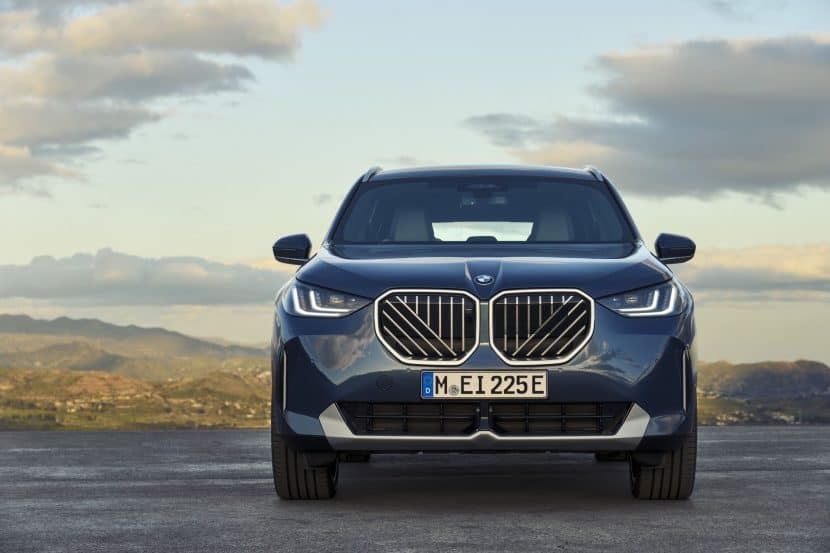 2025 BMW X3 Shows a New Kidney Grille Style