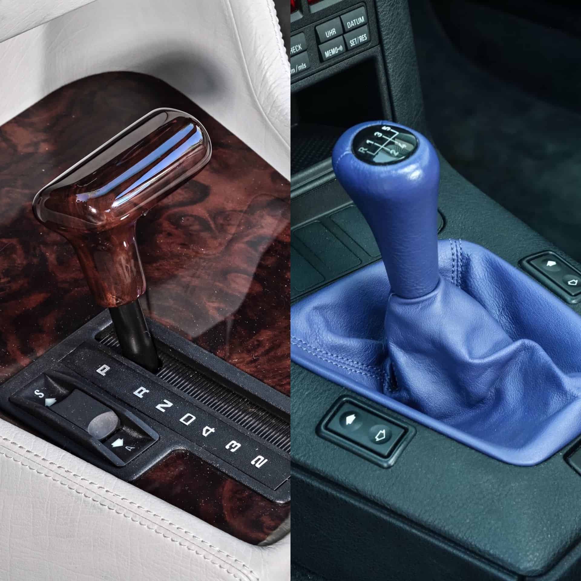 BMW auto vs manual gearbox