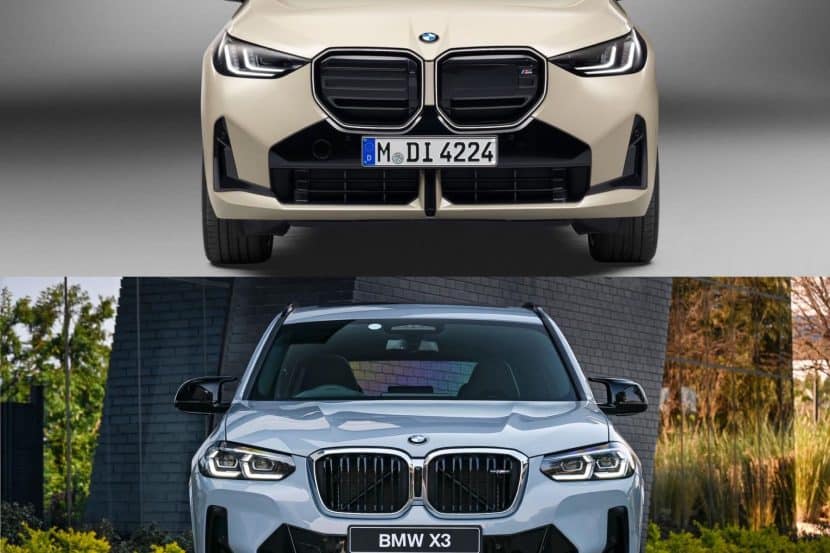 Photo Comparison: 2025 X3 M50 xDrive vs. X3 M40i