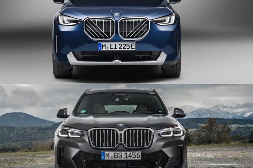 Photo Comparison: 2025 BMW X3 (G45) vs. Previous X3 (G01)