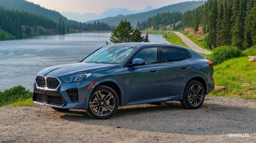 BMW X2 xDrive28i side view