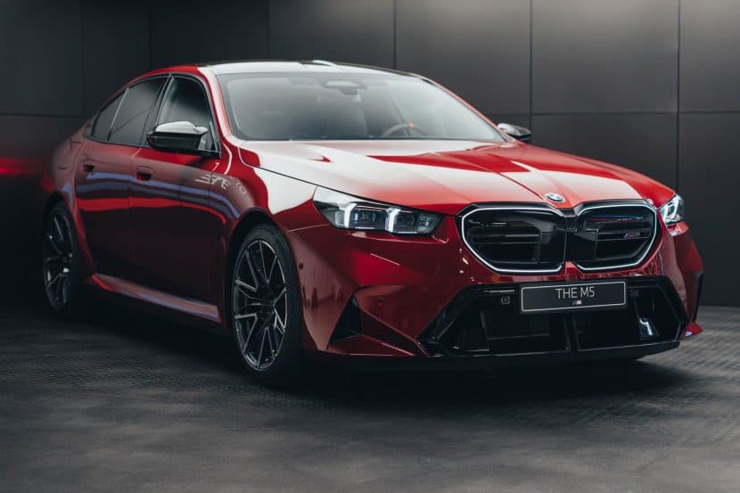 2025 BMW M5 Filmed Charging Up In Monaco