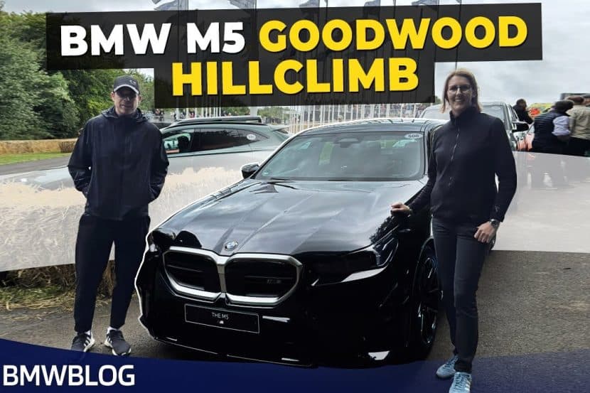Hop Inside The 2025 BMW M5 For A Goodwood Hill Climb