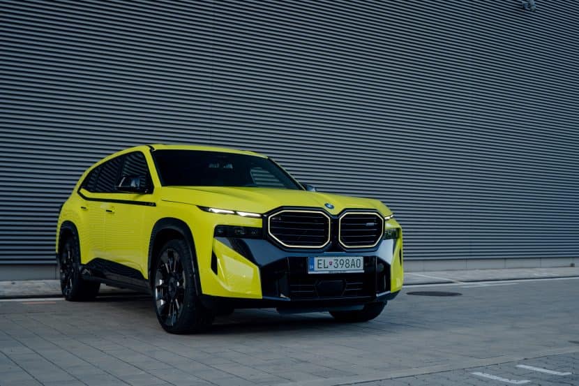 BMW XM 50e Sao Paulo Yellow