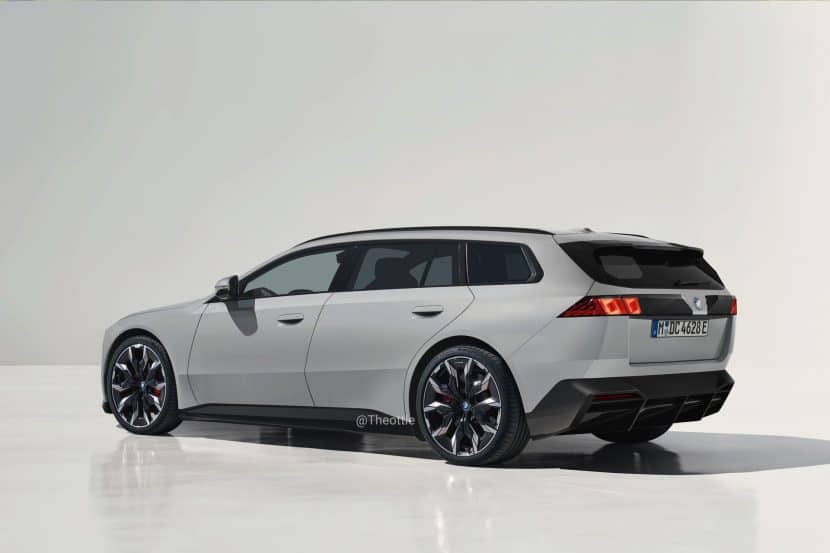 A rendering of a potential BMW i3 Touring NA1 codename