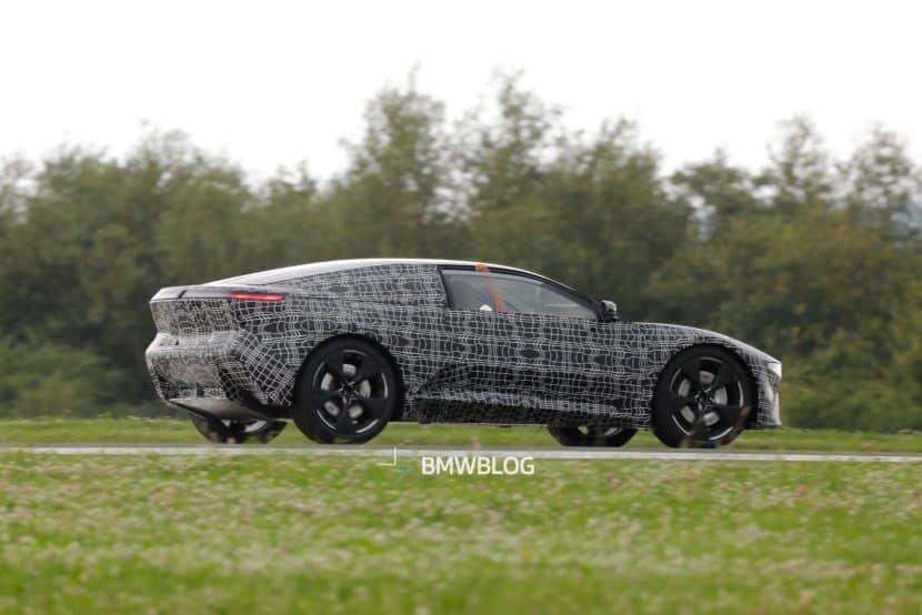 A BMW prototype believed to be a future Neue Klasse car