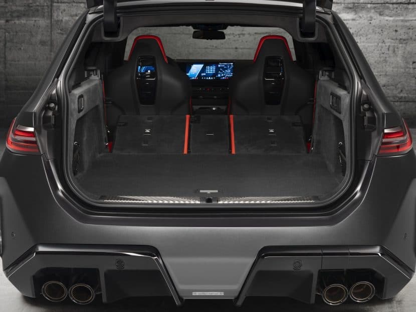 m5 touring boot/trunk space