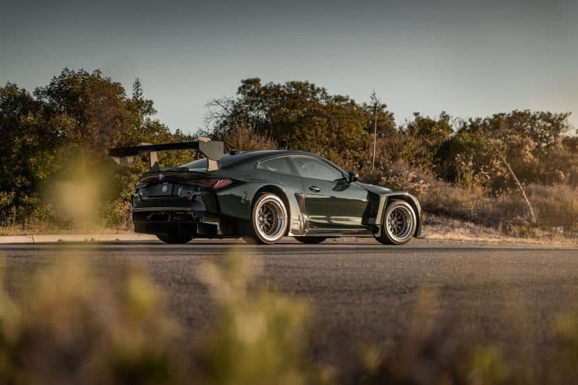 Widebody Modified BMW M4 G82 Poses With HRE Wheels