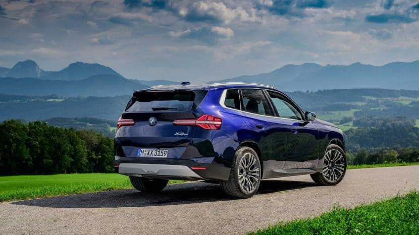 2025 BMW X3 view from rear