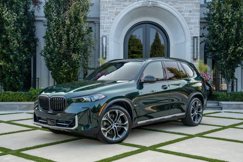 BMW X5 three quarter front view