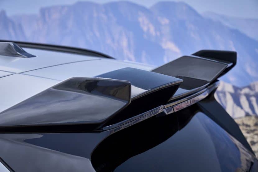 X3 M50 with M Performance Parts - rear wing