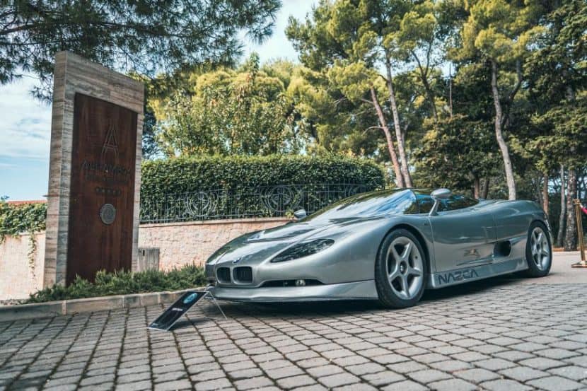 Elusive BMW Nazca M12 Supercar Filmed Up Close