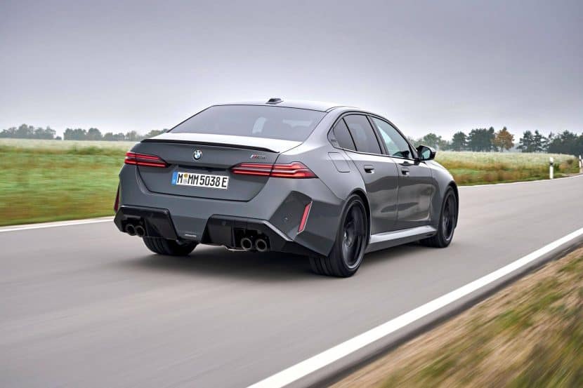 The New BMW M5 Can Send 717 HP Only To The Rear Wheels