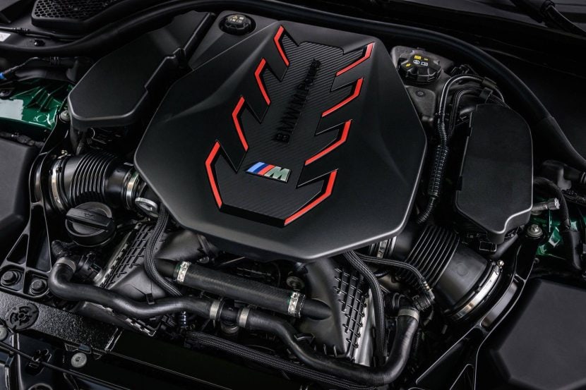 The engine in the BMW M5 Touring