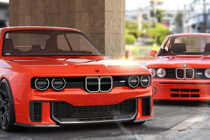 BMW M3 E30 Neue Klasse Is A Retro-Futuristic Sports Sedan
