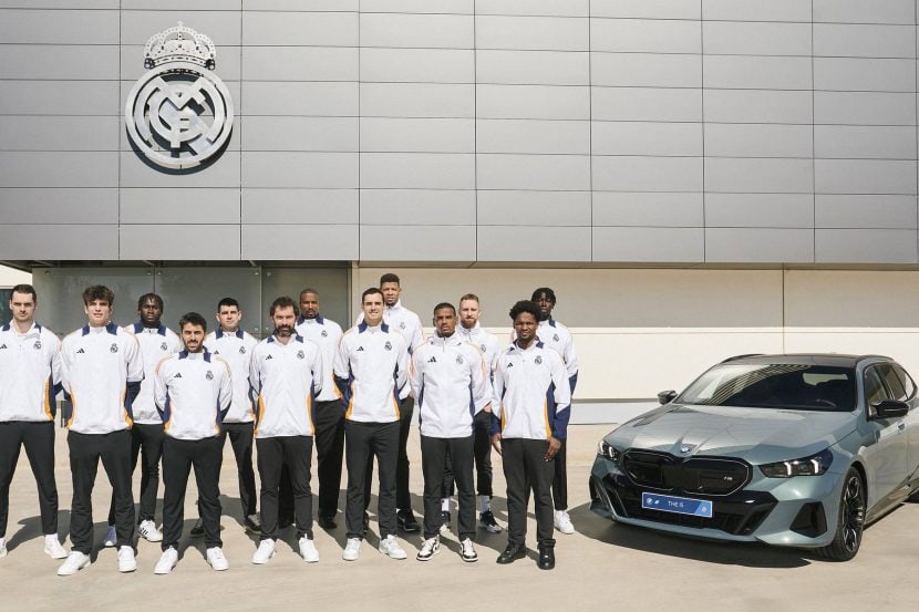 Real Madrid Basketball Team Receives BMW Electric Vehicles for the 2024-2025 Season