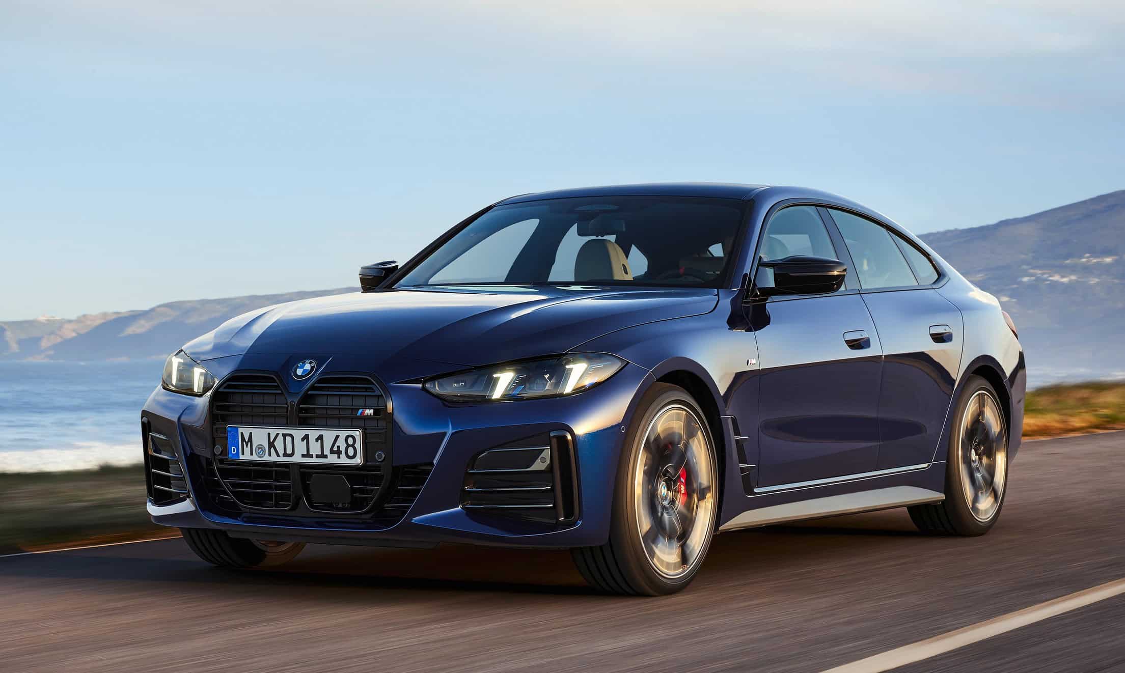 2025 BMW 4 Series Gran Coupe in motion