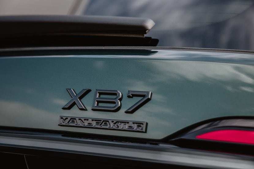 The badge of the BMW ALPINA XB7