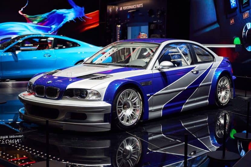 BMW M3 GTR NFS Most Wanted Arrives At The BMW Welt