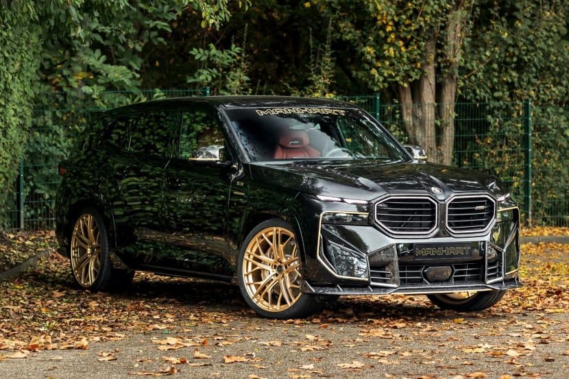 BMW XM Tuned By Manhart To 900 Horsepower Goes For Gold