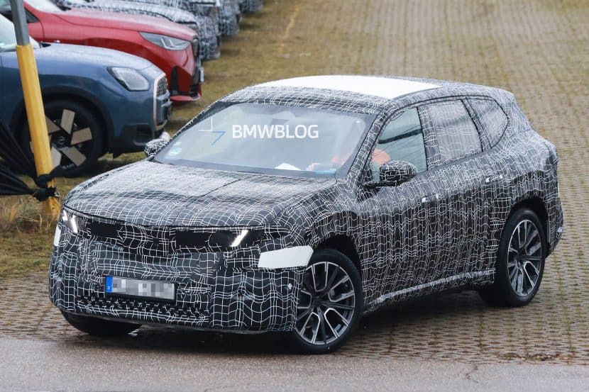 2026 BMW iX3 Spied In Action At The Nürburgring: Video