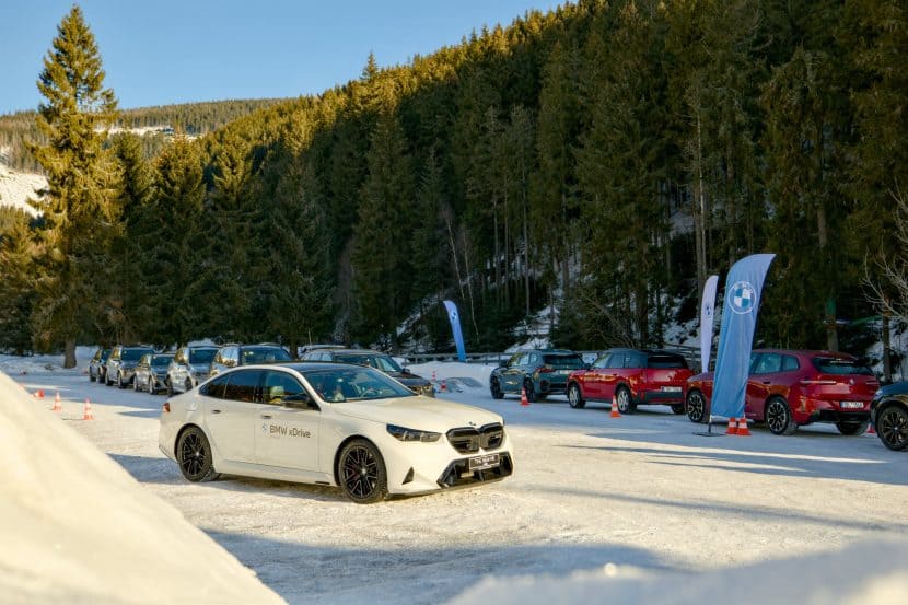 New BMW M5 Takes Part In xDrive Winter Test Event