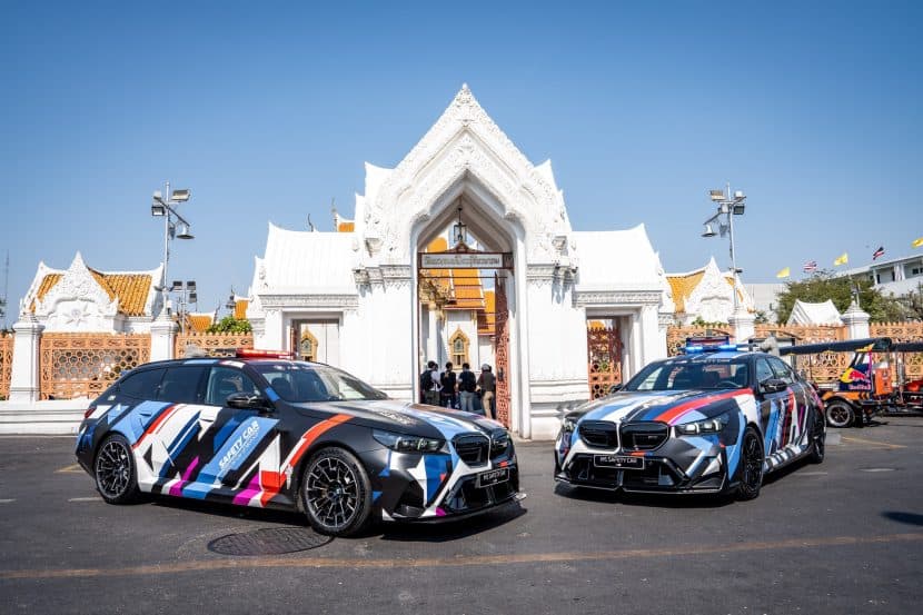 BMW M5 And M5 Touring MotoGP Safety Cars Hit The Streets