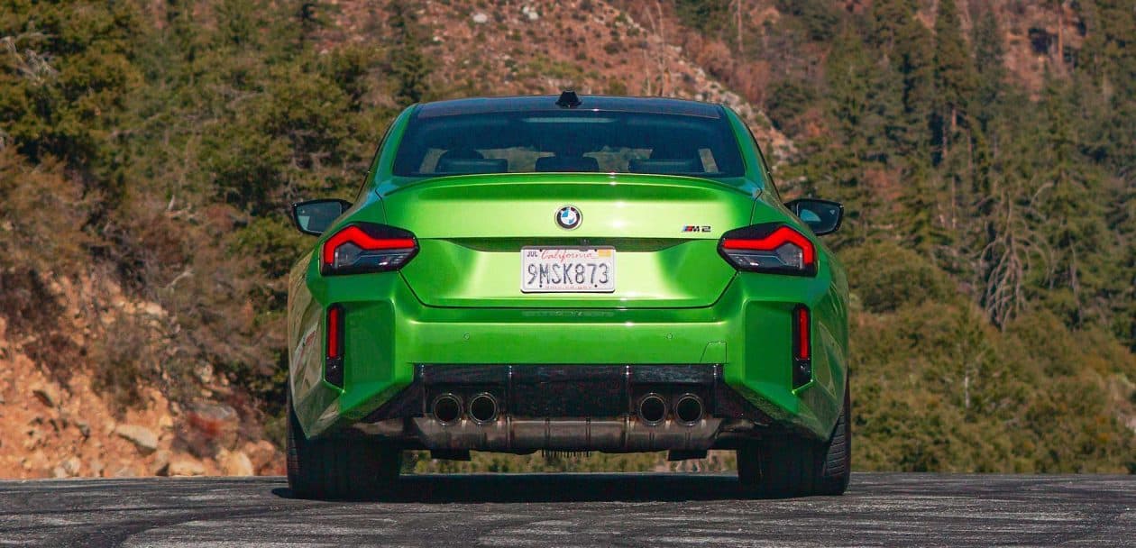 2025 BMW M2 rear end