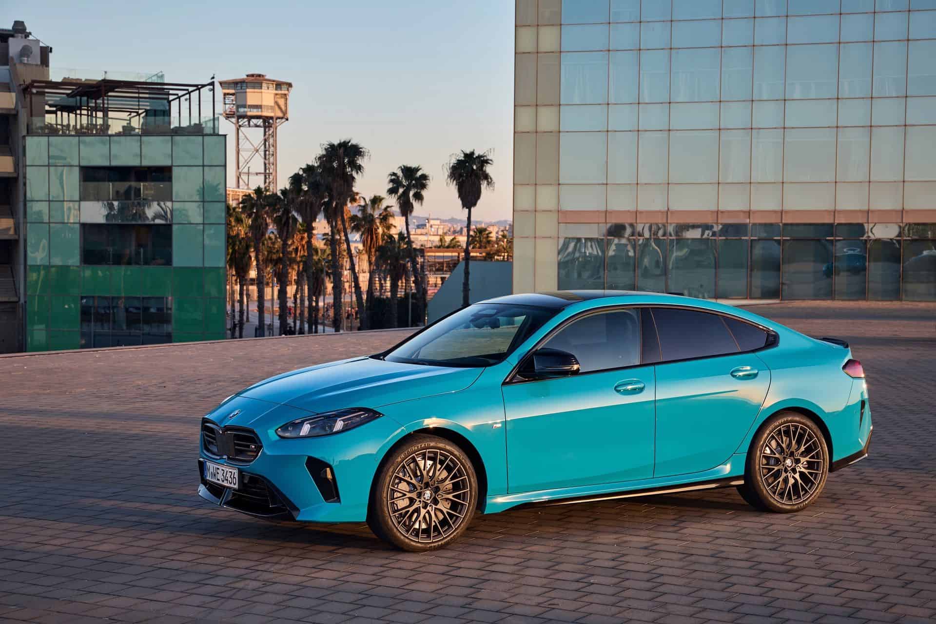 BMW M235 Gran Coupe in Miami Blue