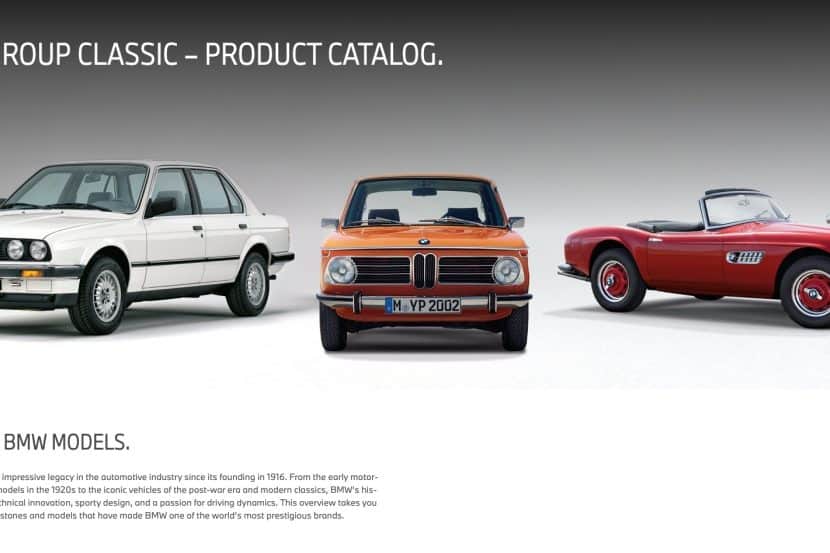 The New BMW Digital Archive Lets You Explore 424 Models