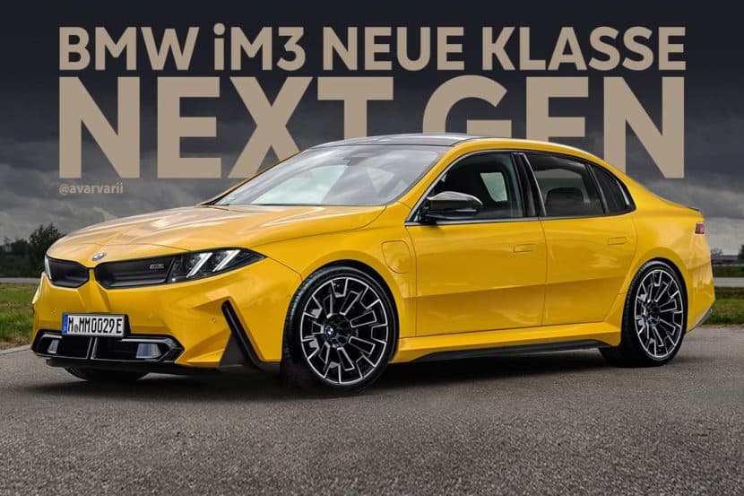 Electric BMW M3 Rendering Looks Promising