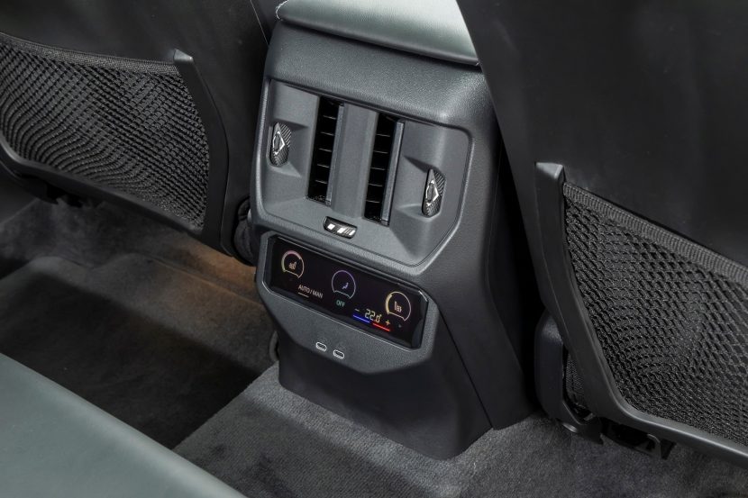 2025 BMW X3 30e xDrive rear seats