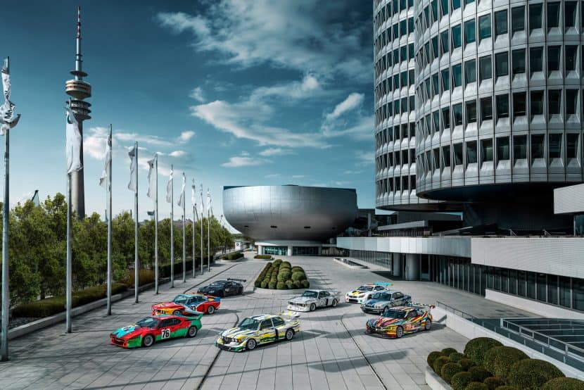 BMW ART CARS 3 BMW ART CARS at the BMW HQ