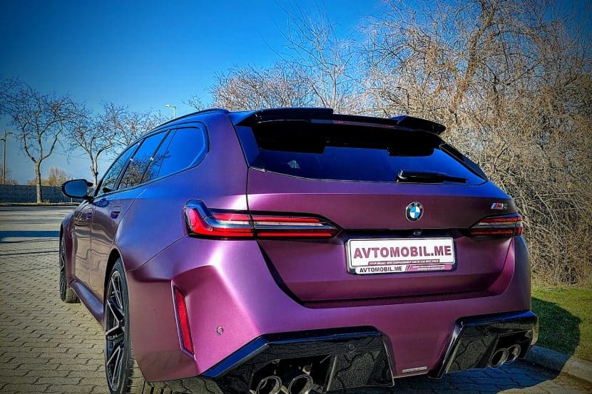 BMW M5 Touring In Frozen Purple Isn’t Your Ordinary Wagon