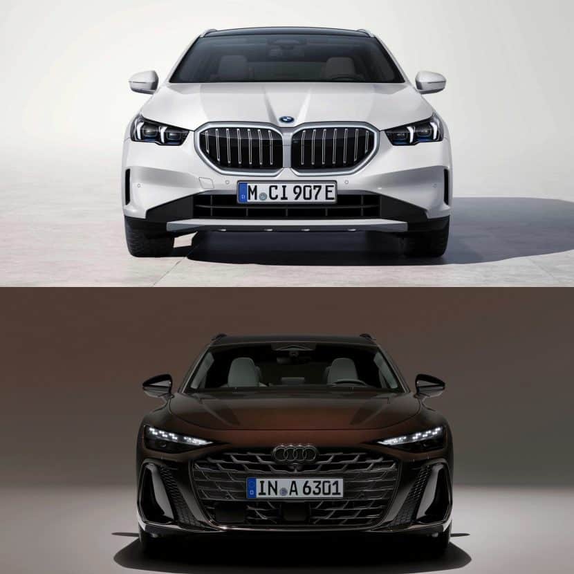 bmw 5 series touring audi a6 avant c9 05