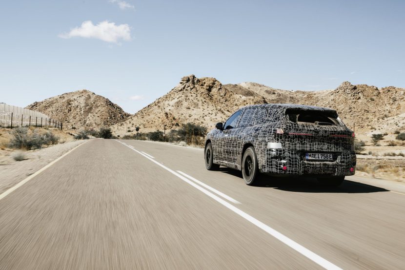 bmw ix3 hot weather testing 00